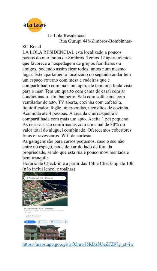 La Lola Residencial Διαμέρισμα Bombinhas Εξωτερικό φωτογραφία